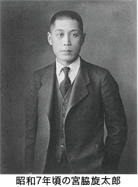 写真：昭和7年頃の宮脇旋太郎